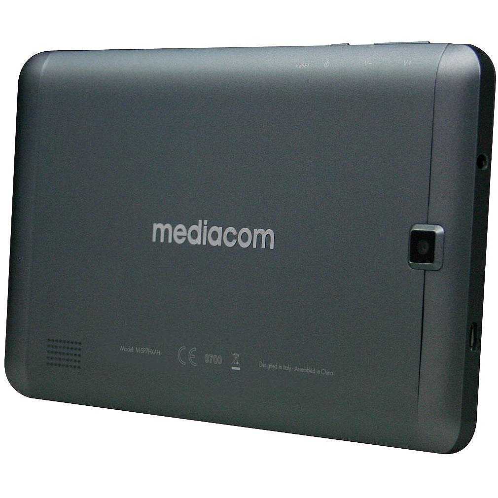 Mediacom SmartPad M-SP7HXAH Tablet Dual Sim 7,0 memoria 16 GB Wifi 3G Android  6.0 colore Grigio - Computer Tablet - ClickForShop
