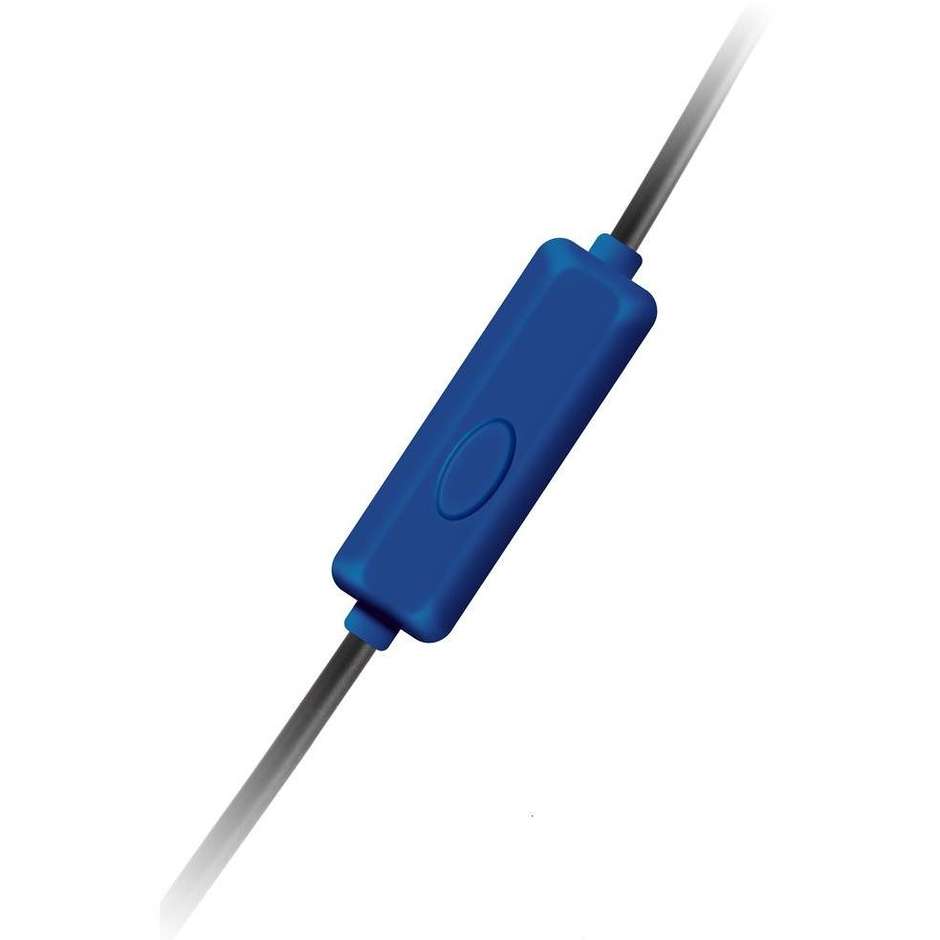 MELICONI 497438BA Cuffie Wireless Bluetooth con Microfono Integrato Colore Black,Blue