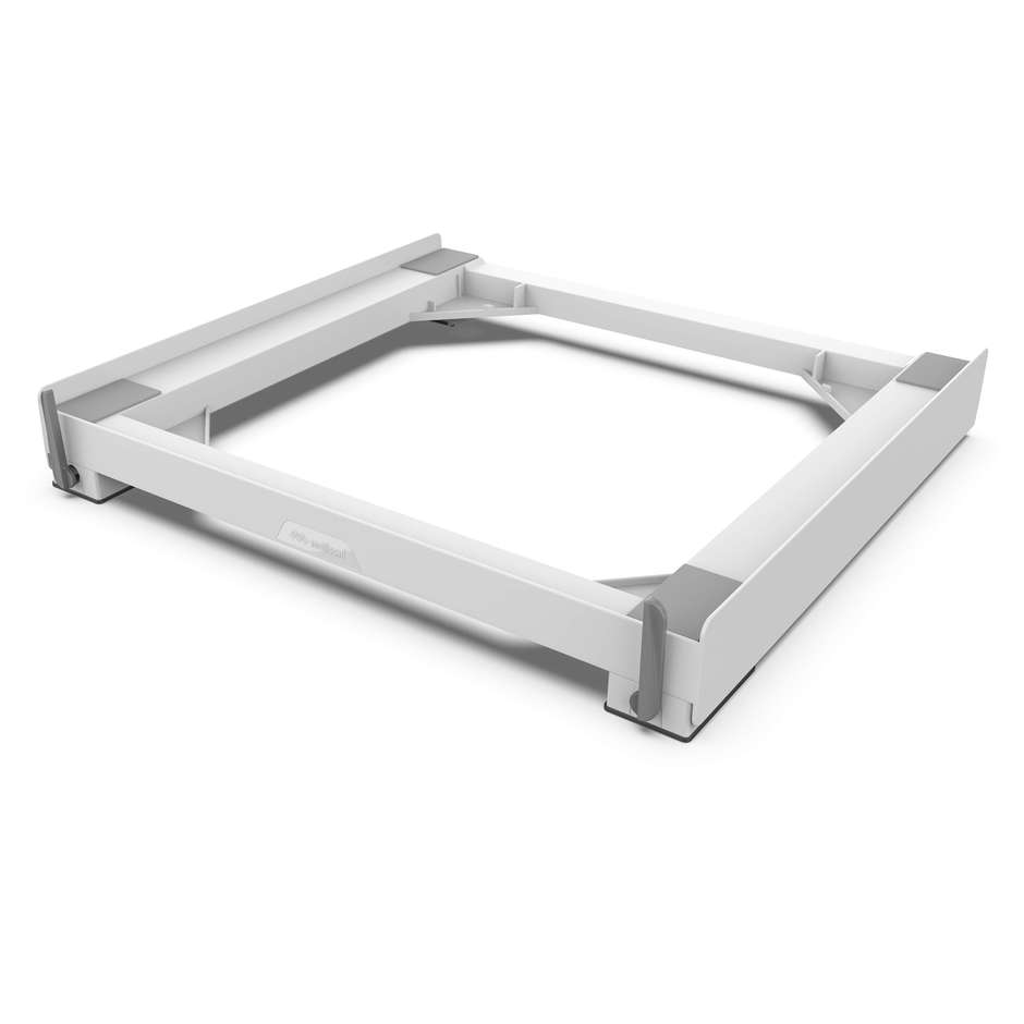 Meliconi Base Wash Evo Supporto Carrello con Ruote e Freni per Lavatrici ed Elettrodomestici max 250 kg