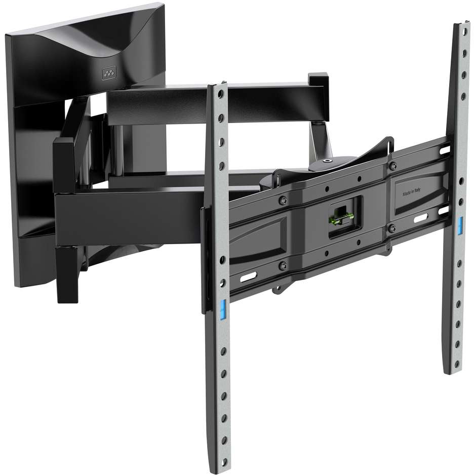 Meliconi Extra 400SDRP Plus Supporto TV a Parete Orientabile 32"-85" VESA 400x400 55kg Nero