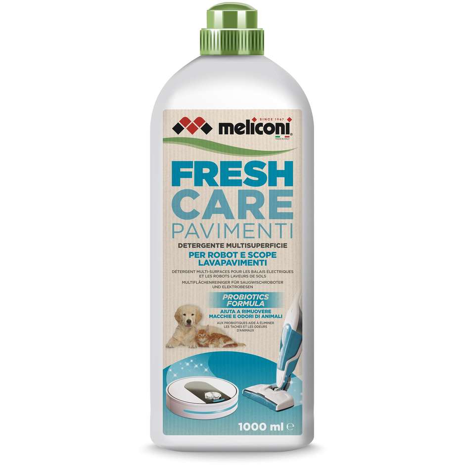 Meliconi Fresh Care Pavimenti Detergente Robot e Scope 1000 ml