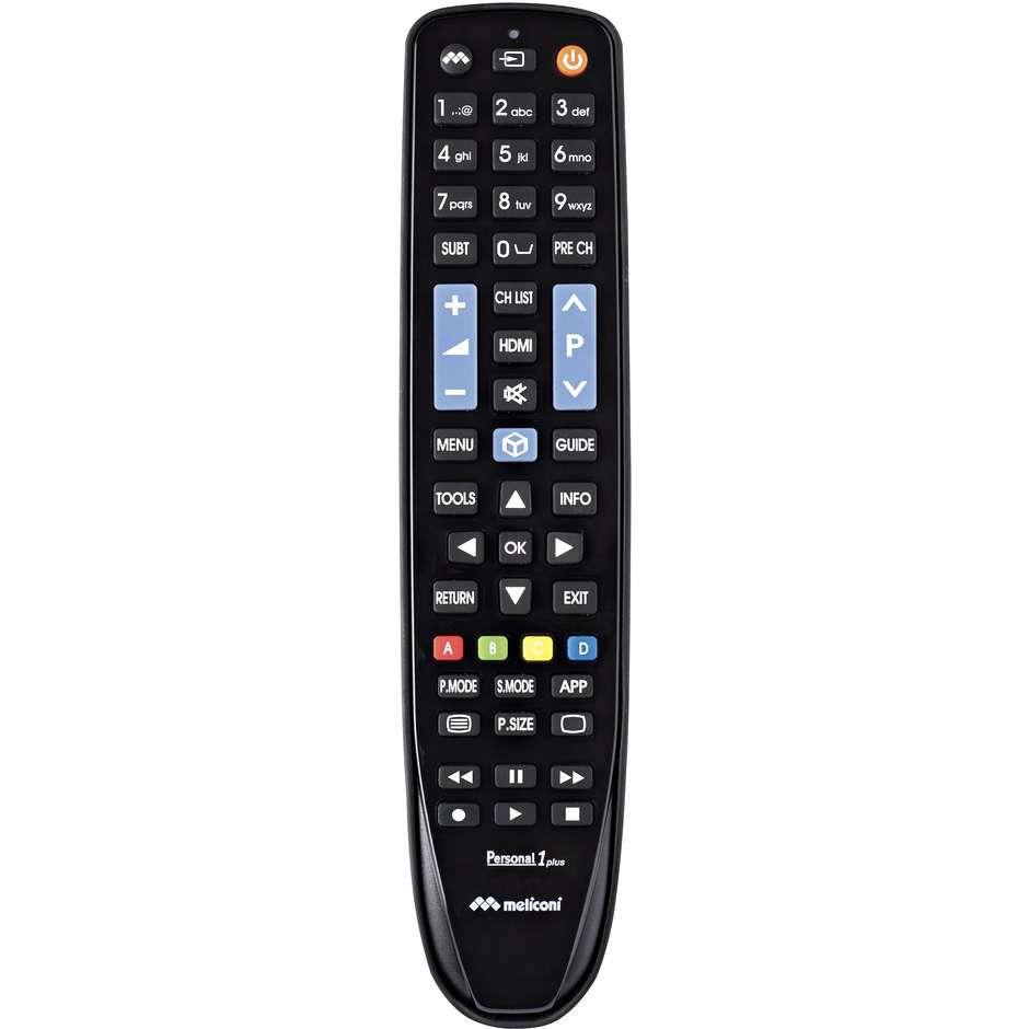 Meliconi PERSONAL1+ Telecomando Universale per TV Samsung colore nero