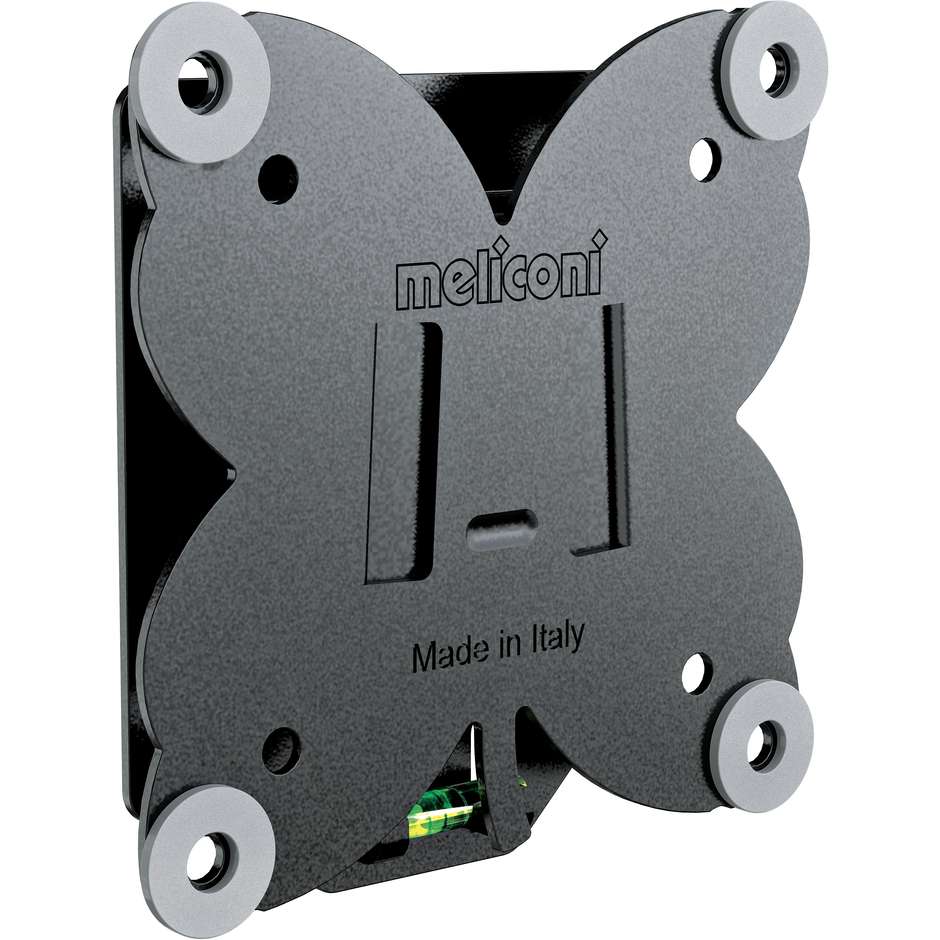 MELICONI PLUS 100S CG 480954 Supporto da Parete Ultra Slim Fisso per TV Colore Black