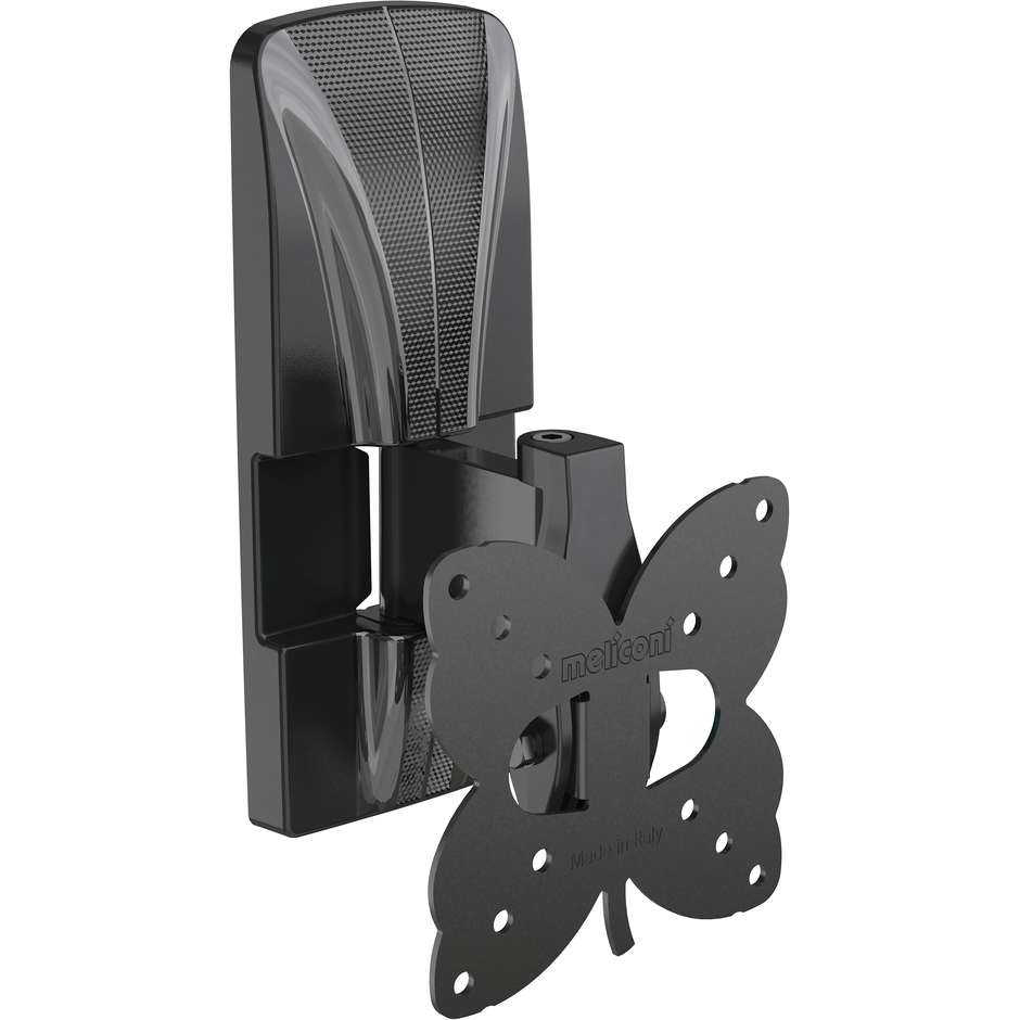 MELICONI PLUS 100ST CG 480959 Supporto da Parete Ultra Slim Fisso per TV Colore Black