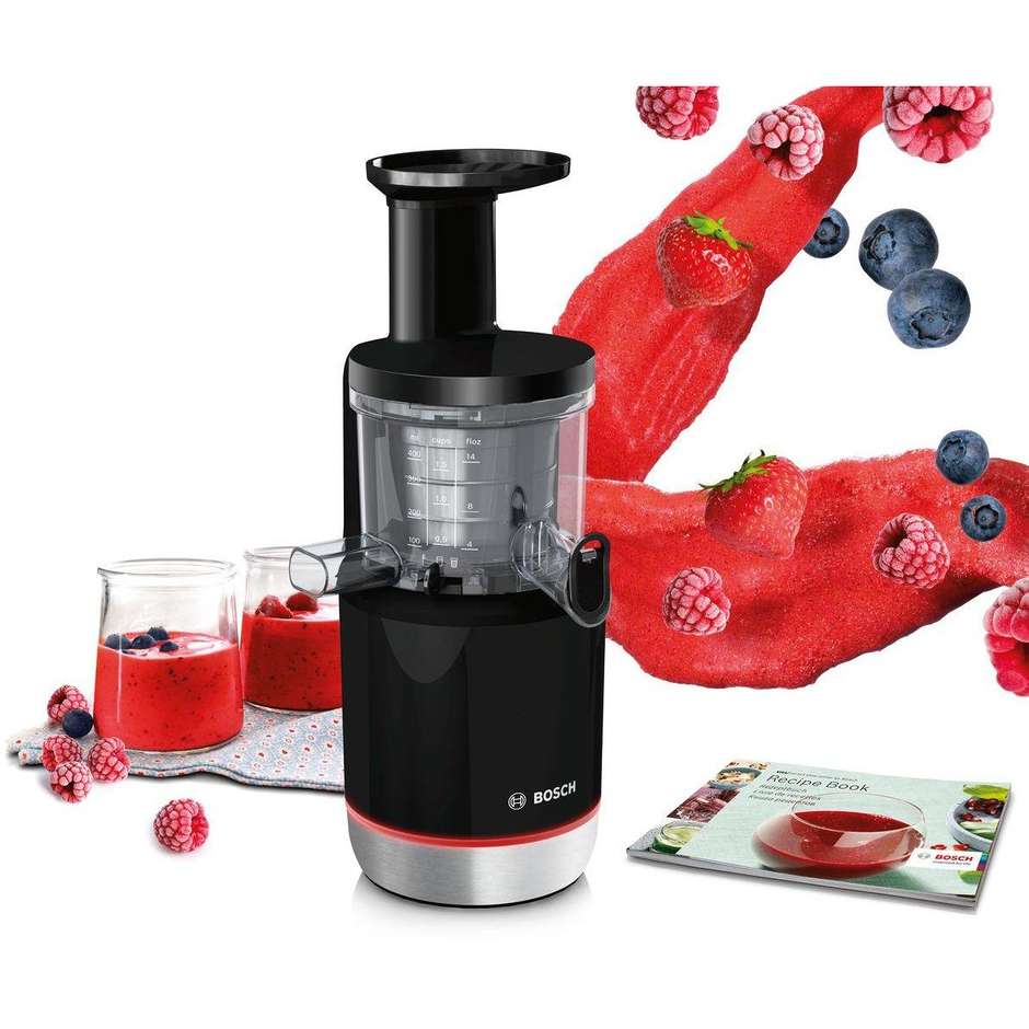 MESM731M Bosch estrattore di succo 150 watt 3 filtri nero
