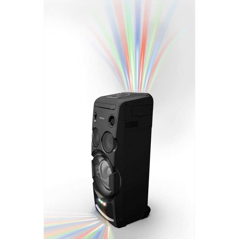 MHC-V77DW Sony Sistema High Power Audio con tecnologia Wi-Fi e Bluetooth colore nero
