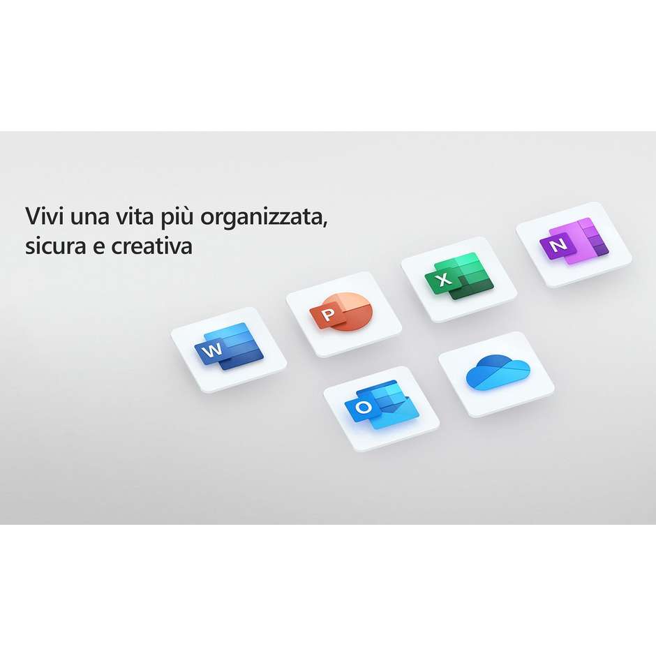 Microsoft QQ2-00996 Office 365 Personal pacchetto con app premium Archiviazione 1 TB 1 utente