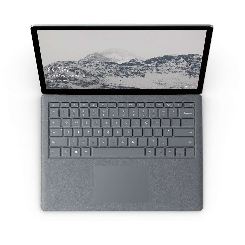 Microsoft Surface Laptop DAG-00015 Notebook 2in1 Intel Core i5-7200U Ram 8 GB SSD 256 GB  Windows 10 S colore Platino