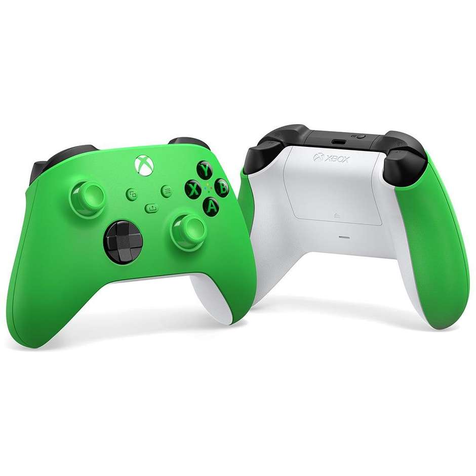 MICROSOFT Xbox Controller Wireless per Xbox Series X/S Xbox One e PC Bluetooth Electric Volt Verde