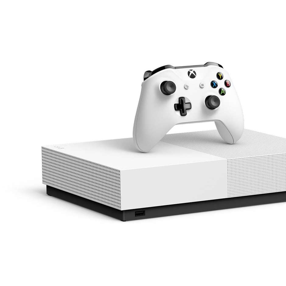 Microsoft Xbox One S All-Digital Edition Console Game memoria 1 TB Wifi colore Bianco