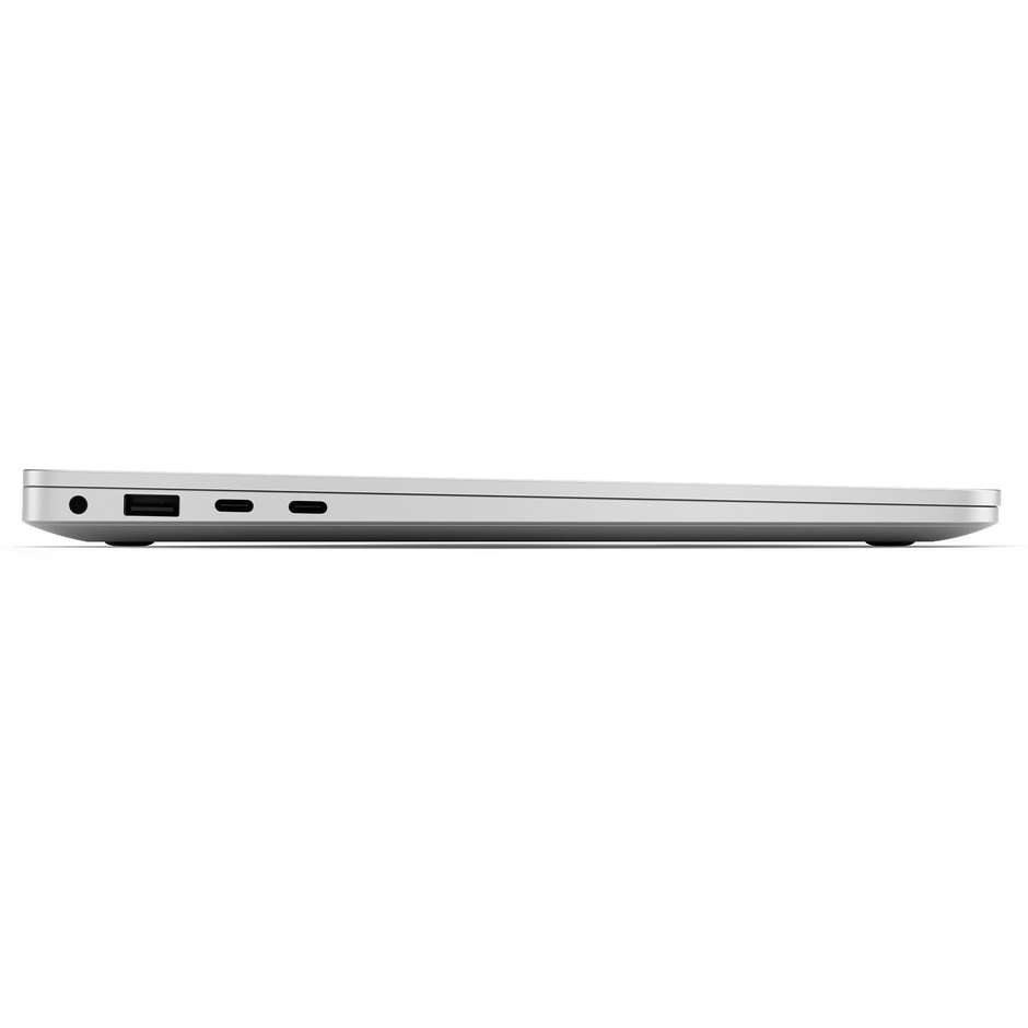 Microsoft ZGJ-00010 Notebook 13,8'' Full HD Ram 16 GB Memoria 256 GB Windows 11 Home Colore Platino