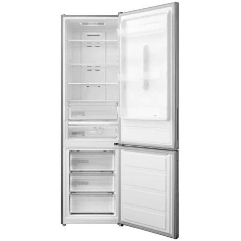Midea MDRB489FGD46O Frigorifero Combinato No Frost 330 L Inox Grey