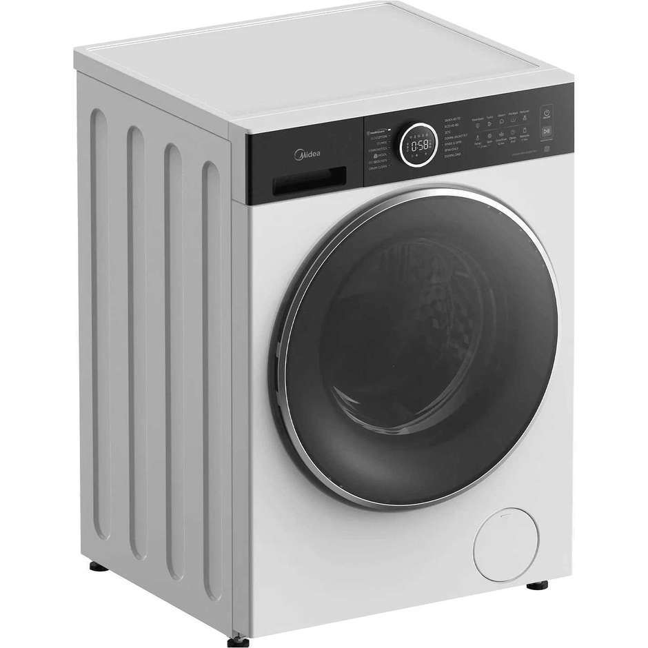 Midea MF205W90BA30/W-IT Lavatrice a Carica Frontale 9kg Classe A-30% Bianca