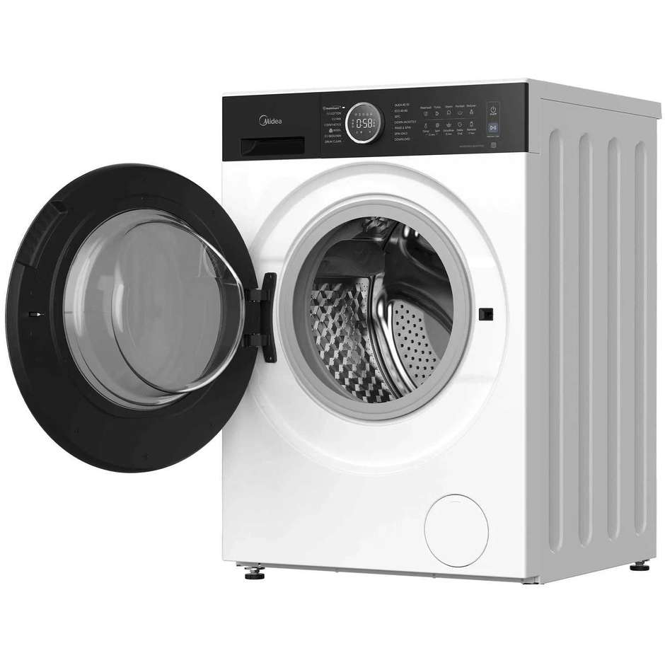Midea MF205W90BA30/W-IT Lavatrice a Carica Frontale 9kg Classe A-30% Bianca