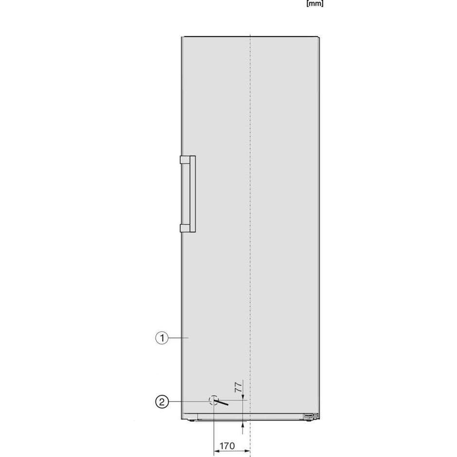 Miele FN 4778 C Congelatore Verticale NoFrost 363 L Bianco