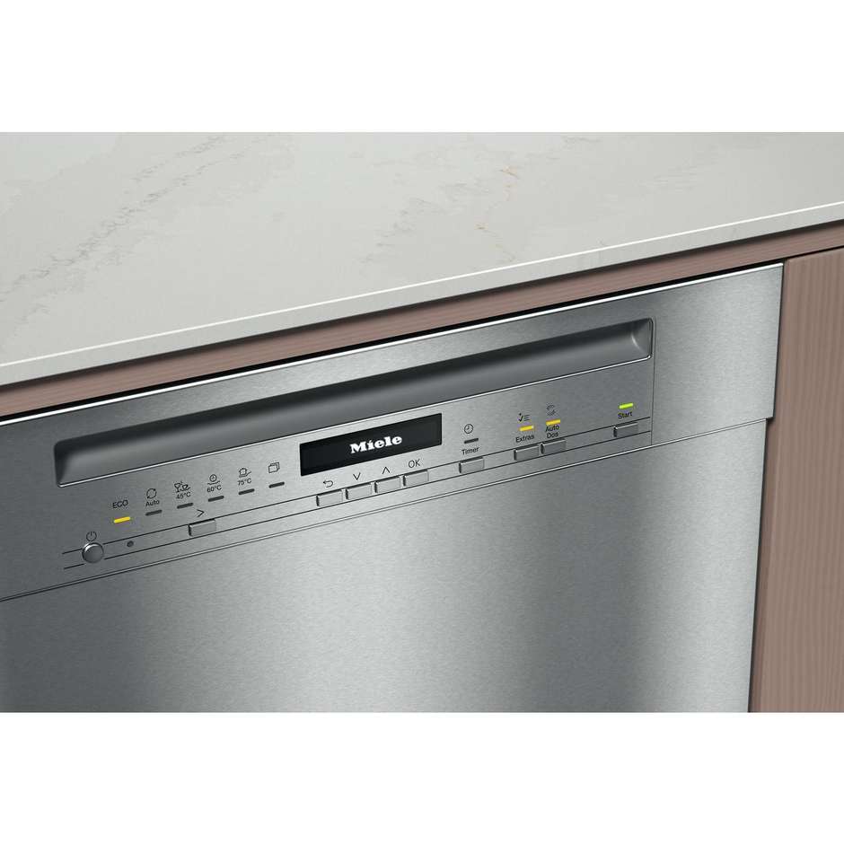 Miele G 7040 SCU AutoDos Lavastoviglie 14 Coperto 11 Programmi Classe Colore Inox