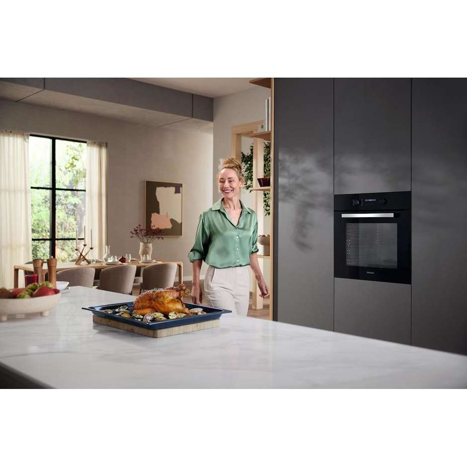 Miele H2766-1B125Edition Forno Elettrico da incasso Capacita 76 Lt Multifunzione Classe A+ Colore Nero