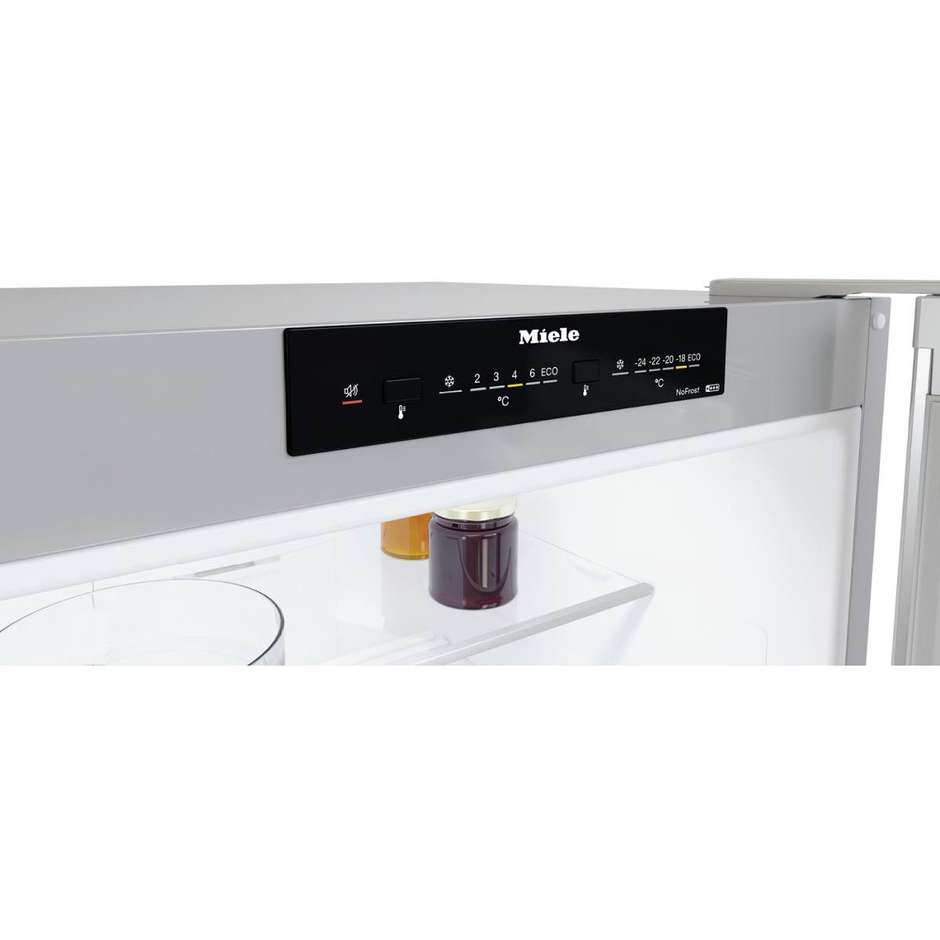 Miele KFN4394EDE Frigorifero Combinato Capacita 368 Lt Classe E Colore Argento