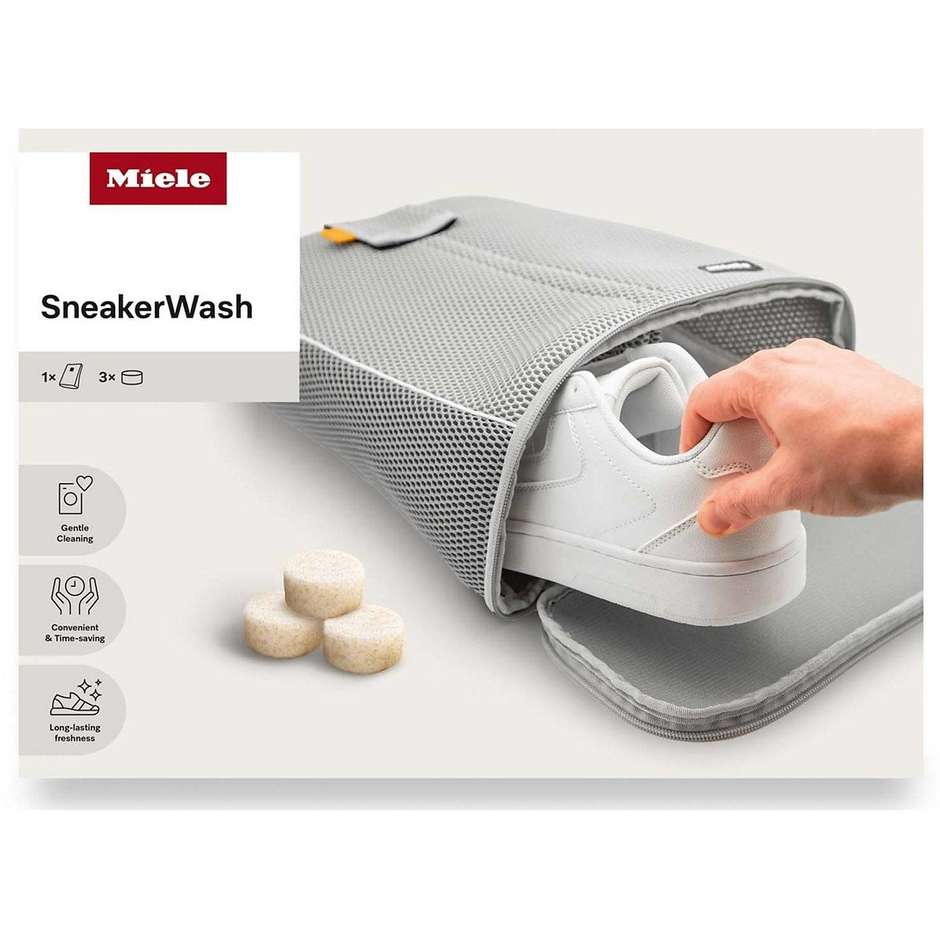 Miele SneakerWash Set – Sacchetto Lavaggio Scarpe + 3 SneakerTabs