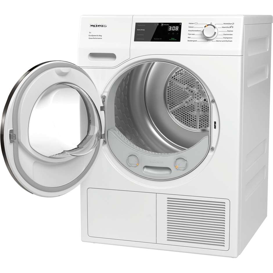 Miele TCF770WP Asciugatrice a pompa di calore Capacita 8 Kg Classe A+++ Classe Bianco