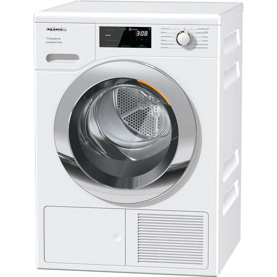 Miele TEH785WPEC Asciugatrice A Pompa di calore Capacita 9 Kg Classe A+++ Colore Bianco