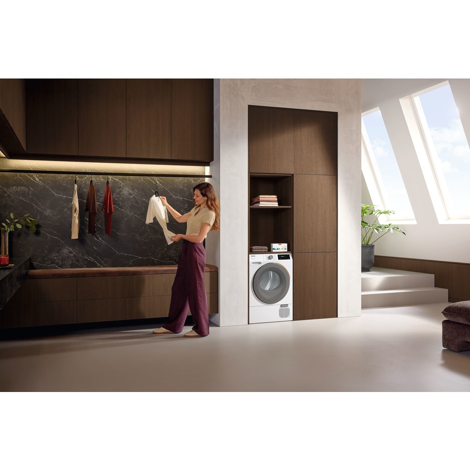 Miele TK740I WP Asciugatrice T2 a pompa di calore 9 kg classe A SteamCare bianco loto