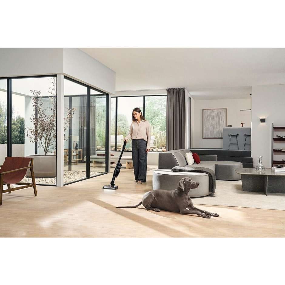 Miele Triflex HX3 Cat & Dog Scopa Elettrica Senza Fili Vortex HEPA LED