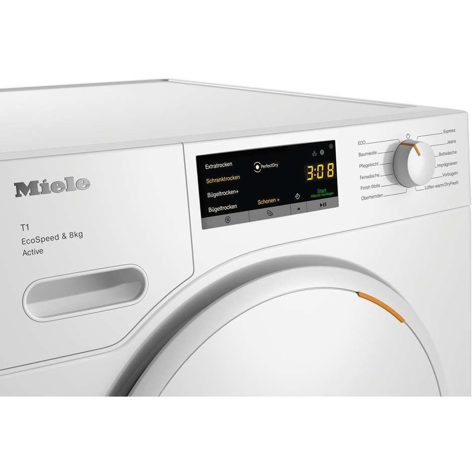 Miele TWA520WP Asciugatrice Caricamento frontale Capacita 8 Kg Classe C Colore Bianco