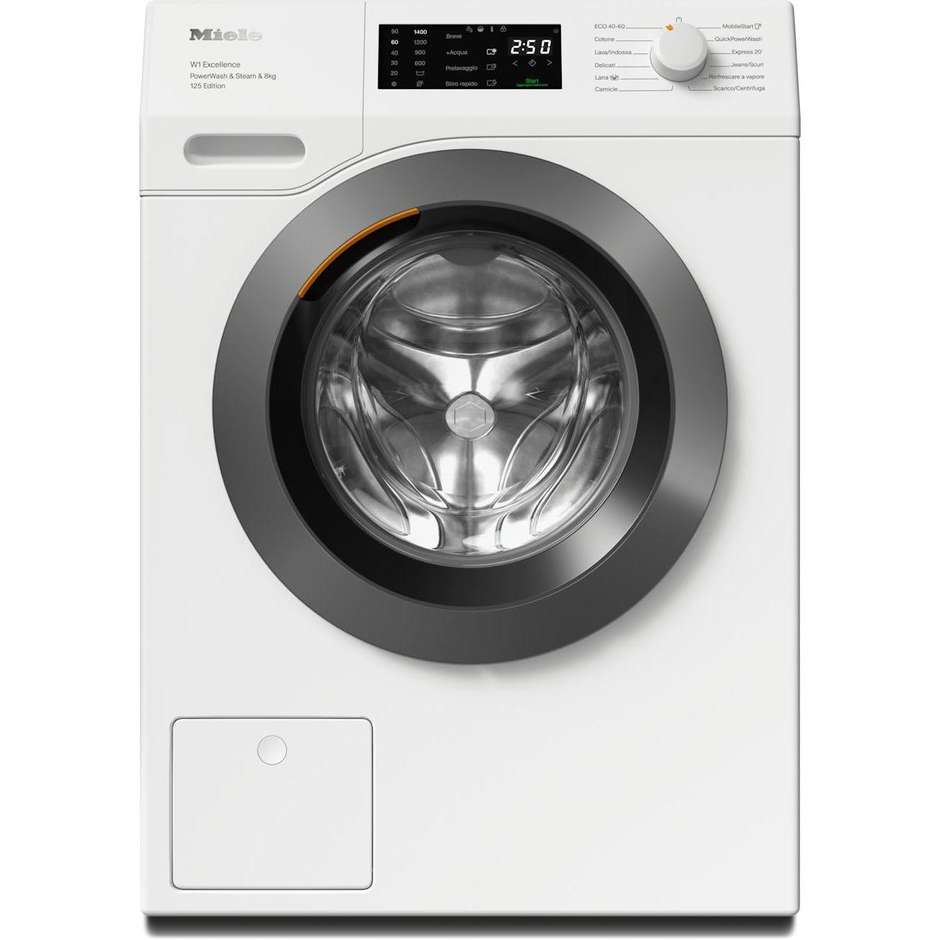 Miele WEB395WCS125EDITION Lavatrice Carica Fromtale Capacita 8 Kg 1400 Giri/min Classe A Colore Bianco