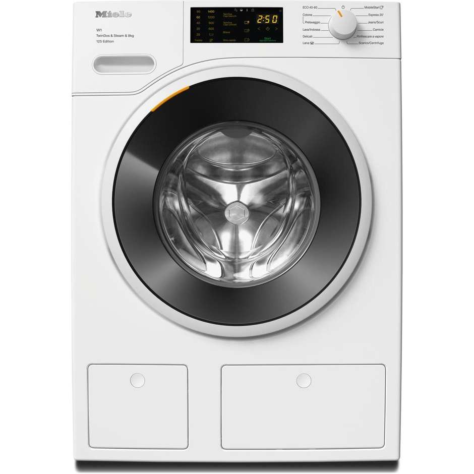 Miele WWB680WCS125 Edition Lavatrice Carica Frontale Capacita 8 Kg 1600 Classe B Colore Bianco