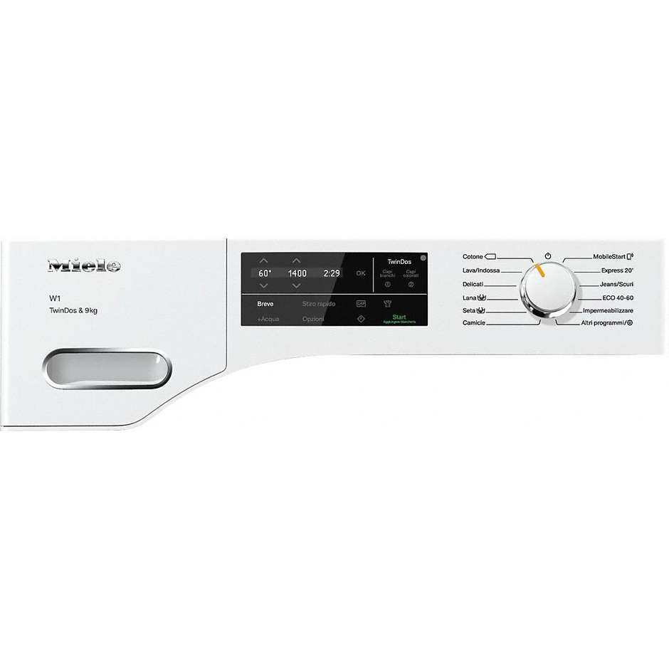 Miele WWG 660 XL TD Lavatrice Carica Frontale Capacita 9 kg 1400 Giri/min Class A Colore Bianco