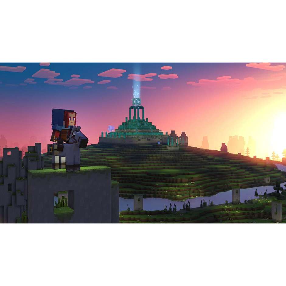 Minecraft Legends Edizione Deluxe per Nintendo Switch Gioco di Strategia d'Azione e Skin Esclusive Scheda di Gioco