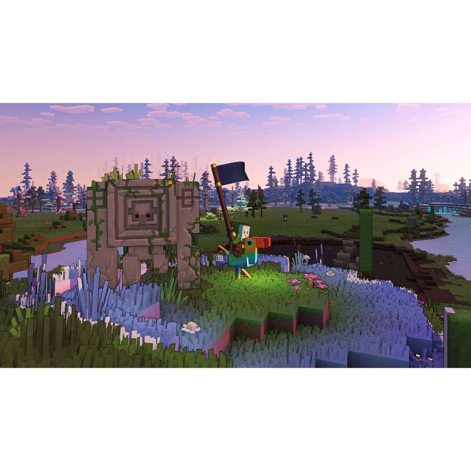Minecraft Legends Edizione Deluxe per Nintendo Switch Gioco di Strategia d'Azione e Skin Esclusive Scheda di Gioco