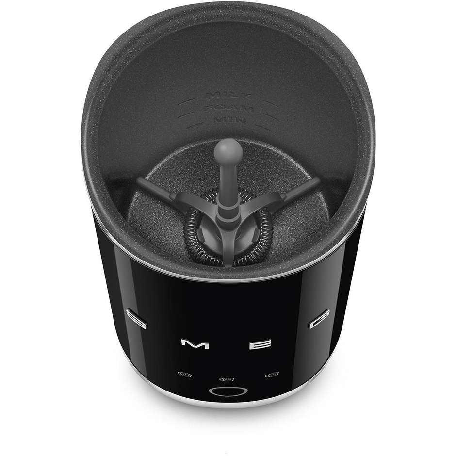 montalatte elettrico 60 ml 500 w   3 funzioni ner