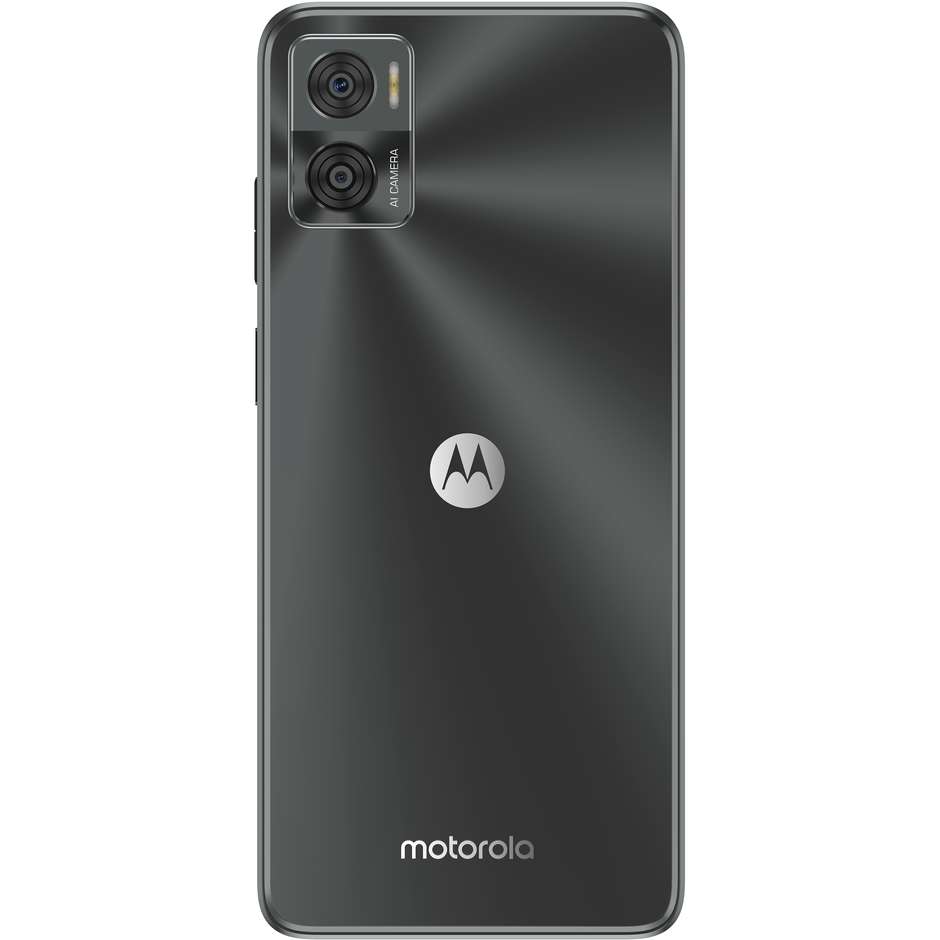 Motorola E22i Smartphone 4G 6.5" Ram 2 Gb Memoria 32 Gb Android 12 Colore Graphite Gray