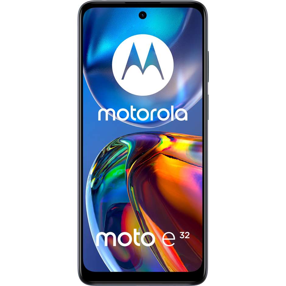 Motorola E32 Smartphone 6,55" Ram 4 Gb Memoria 64 Gb Android Colore Slate Grey