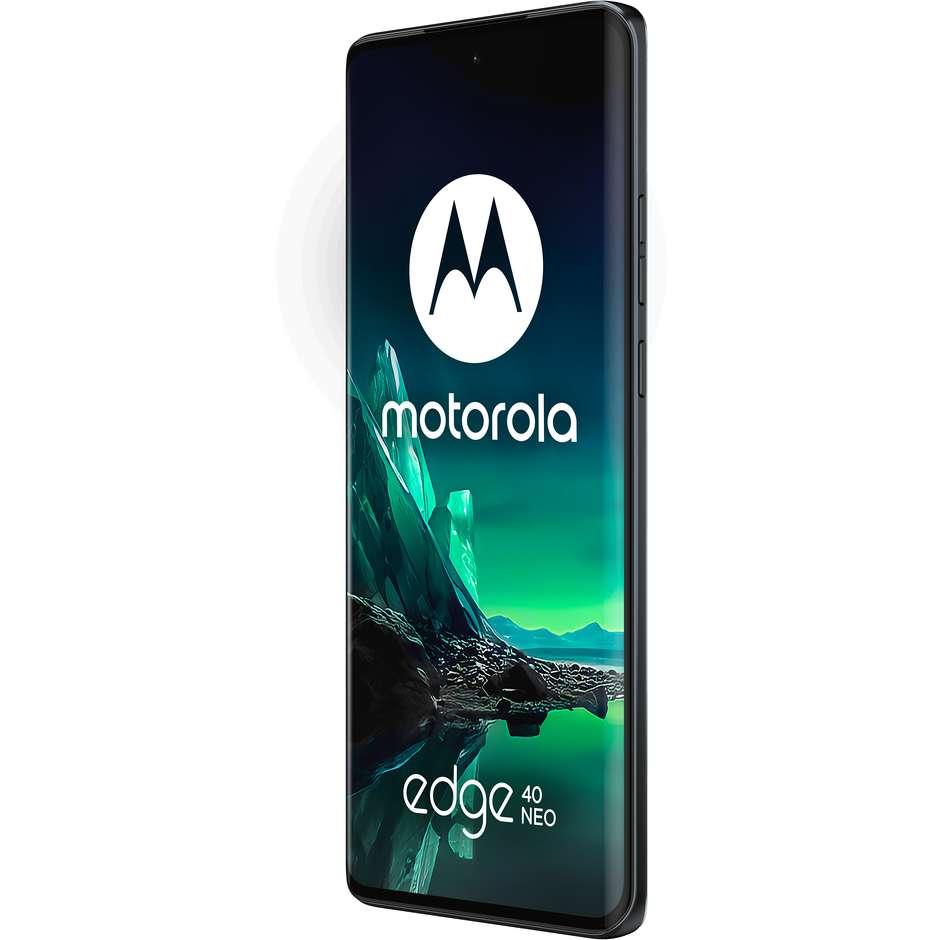 Motorola Edge 40 Neo Smartphone 5G  6.55" Ram 12 Gb Memoria 256 Gb Android 13 Colore Nero