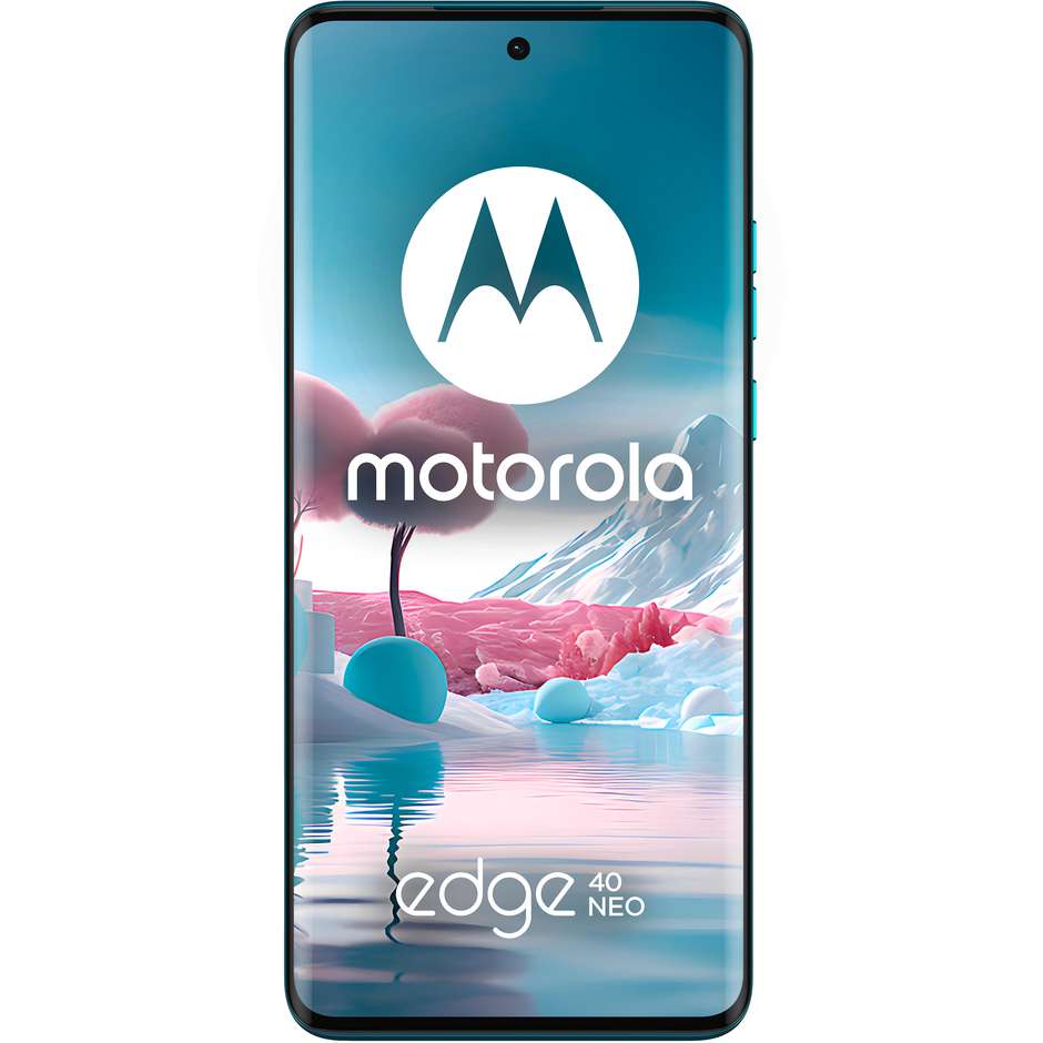 Motorola Edge 40 Neo Smartphone 5G 6.55" Ram 12 GB Memoria 256 GB Colore Blu