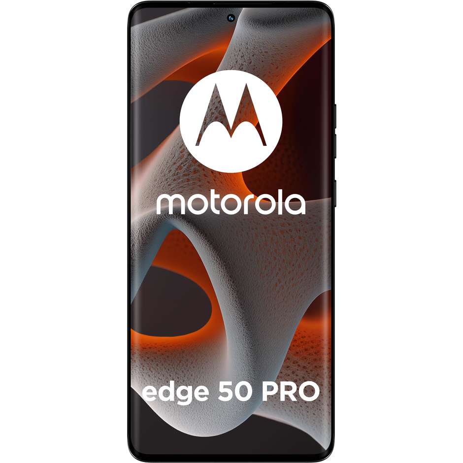 Motorola Edge 50 Pro Smartphone 5G 6,67" Ram 12 Gb Memoria 512 Gb Android colore nero