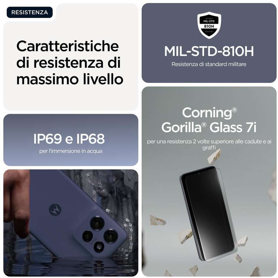 Motorola edge 60 Neo 5G 8/256 GB Grigio