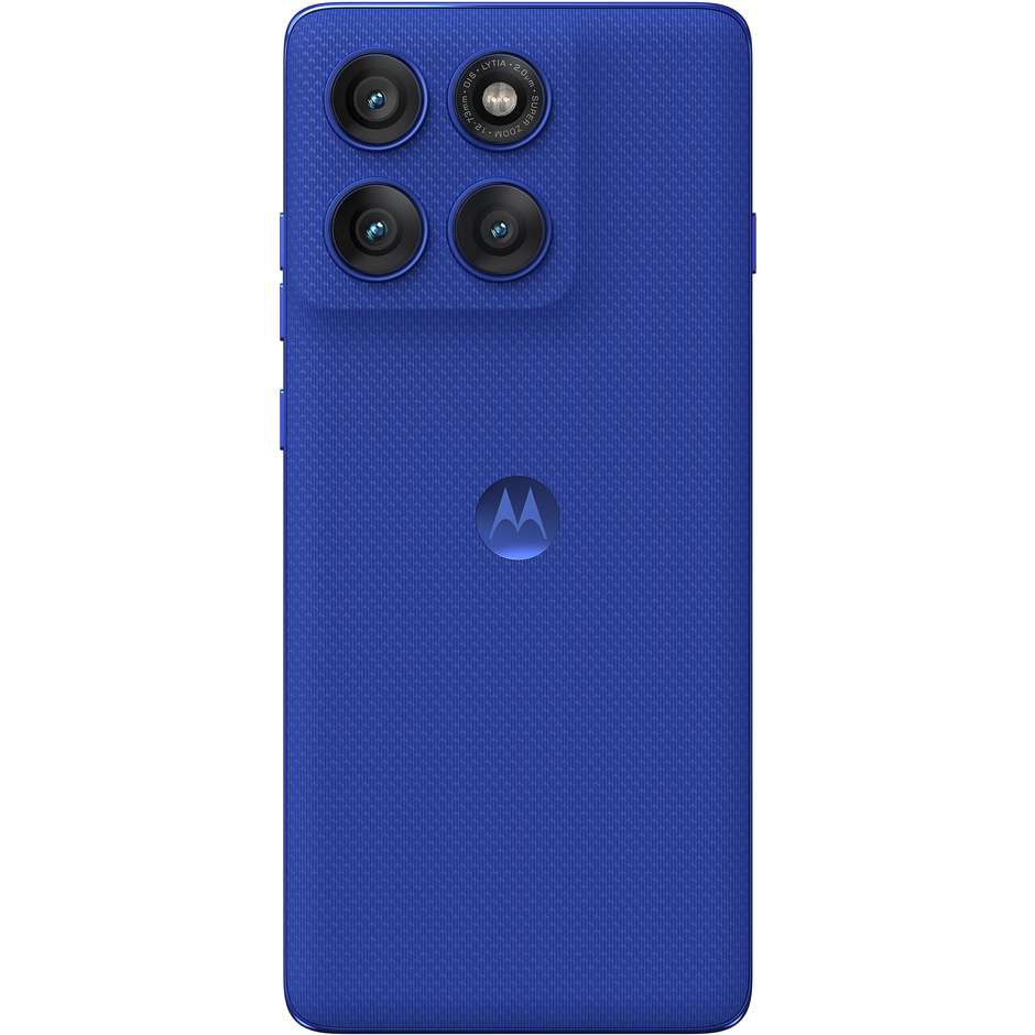 Motorola Edge 60 pro Smartphone 5G con Moto AI 6.67" Ram 12 GB Memoria 512 GB Colore Blu