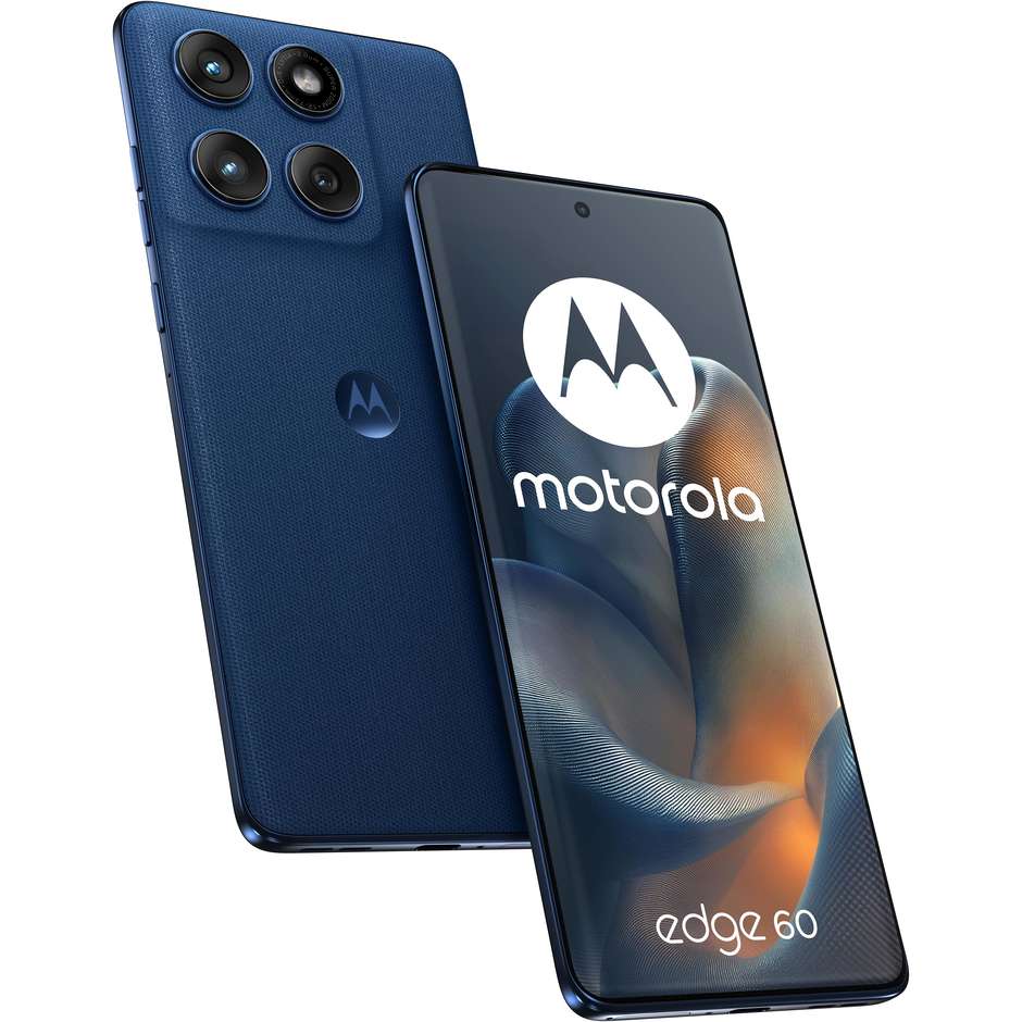 Motorola edge 60 Smartphone 5G 6.67" Ram 8 GB Memoria 256 GB Android 15 Colore Gibraltar Sea