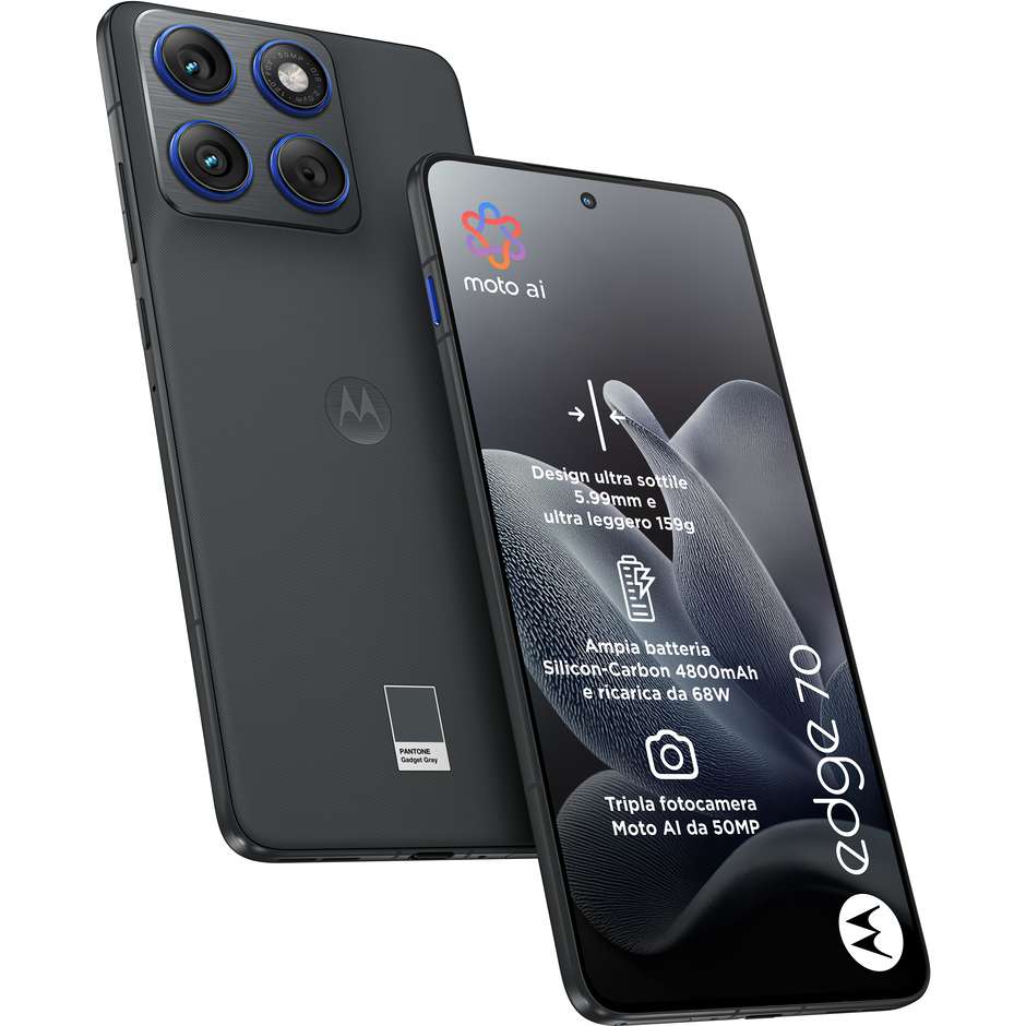 Motorola edge 70 5G 12GB 512GB Display AMOLED 6,7" Gadget Grey