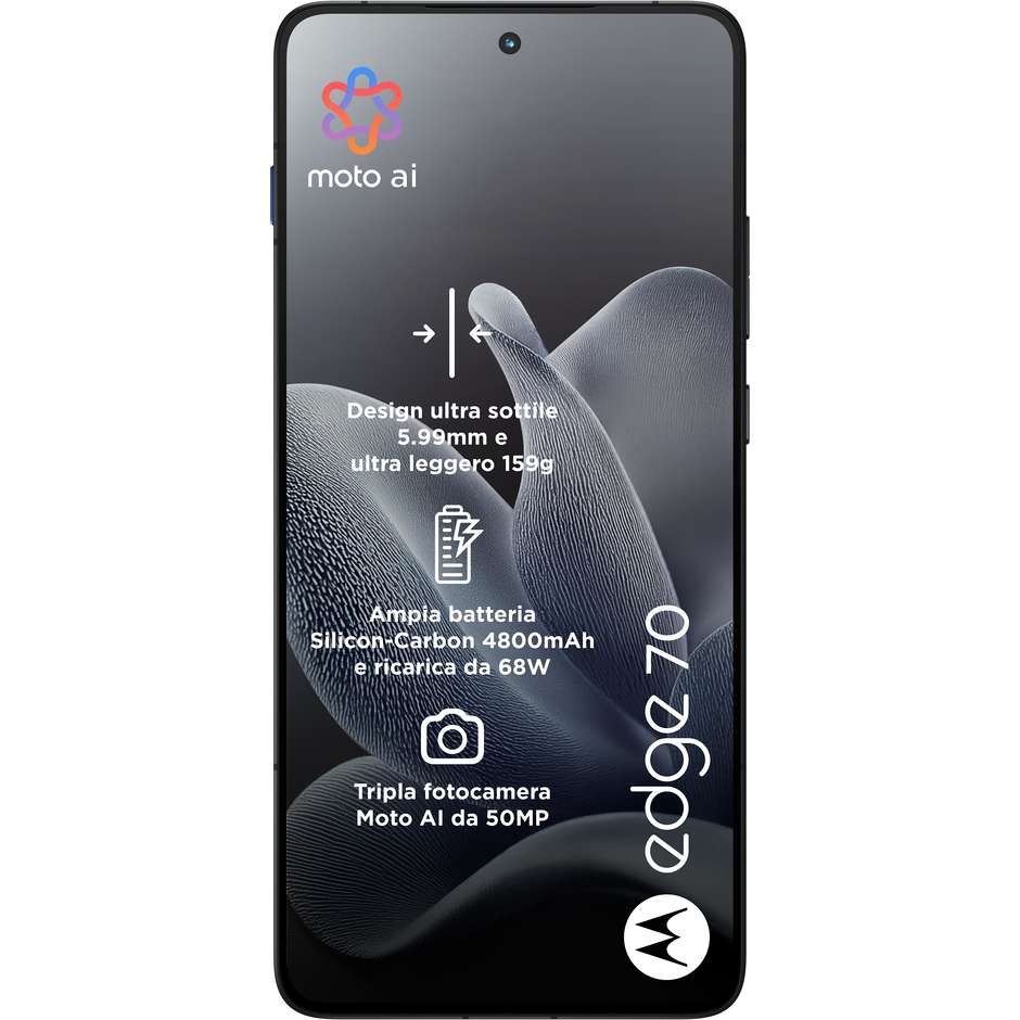 Motorola edge 70 5G 12GB 512GB Display AMOLED 6,7" Gadget Grey