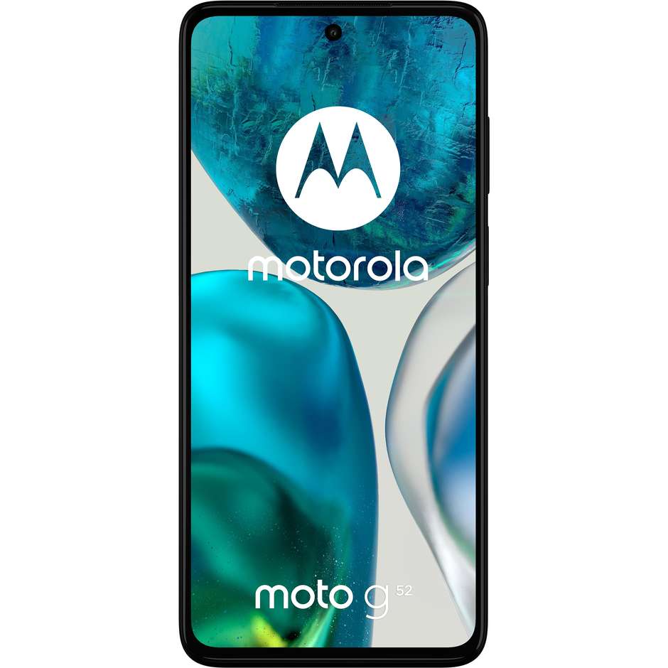 Motorola G52 Smartphone 6,5" FHD+ Ram 6 Gb Memoria 128 Gb Android colore Charcoal Grey
