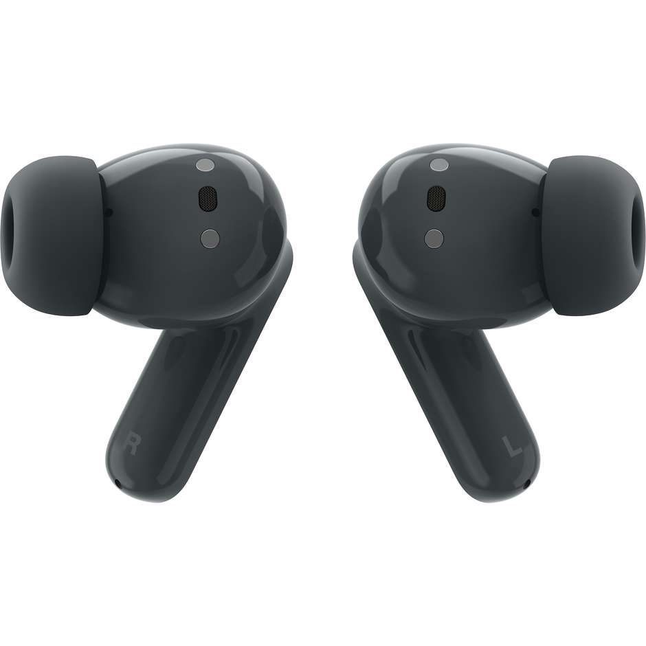 Motorola Moto Buds Auricolari True Wireless con Cancellazione Attiva del Rumore ANC Hi-Res Nero (Starlight Black)