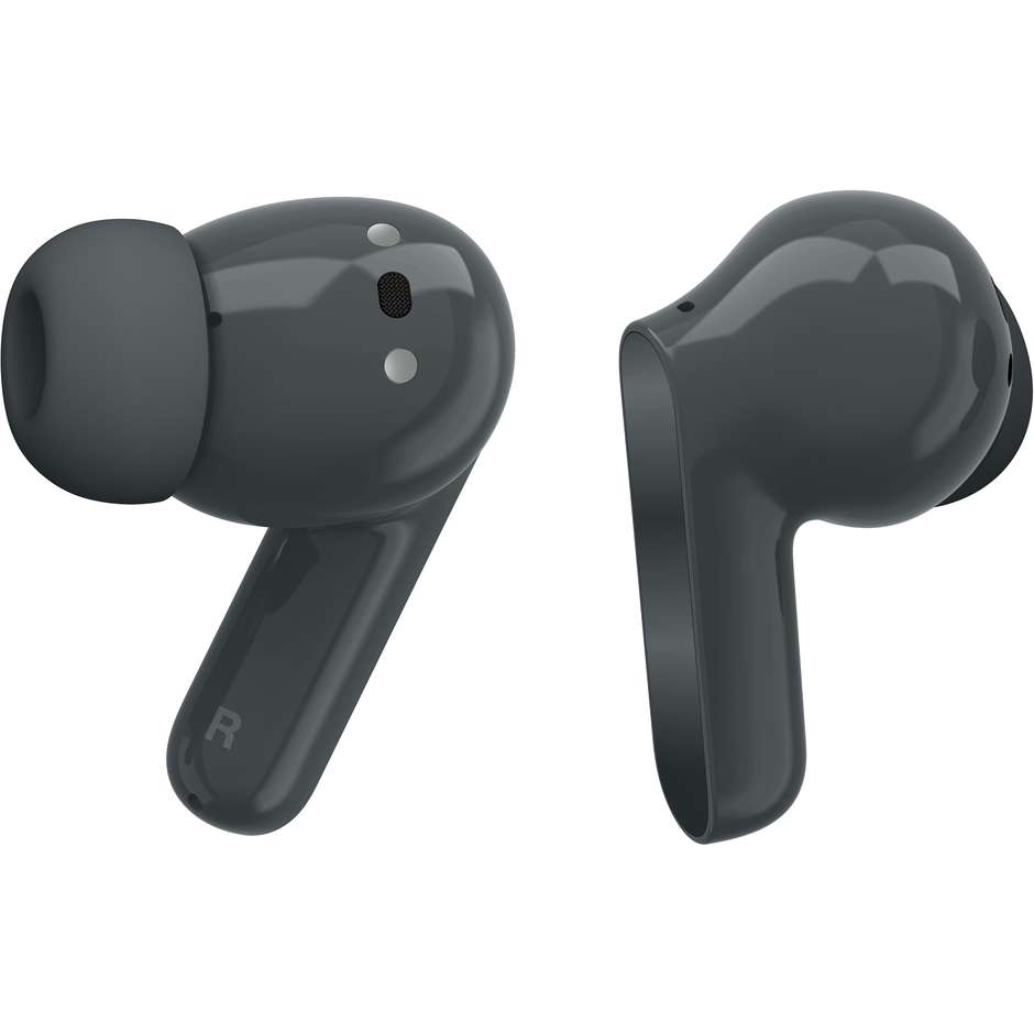 Motorola Moto Buds Auricolari True Wireless con Cancellazione Attiva del Rumore ANC Hi-Res Nero (Starlight Black)