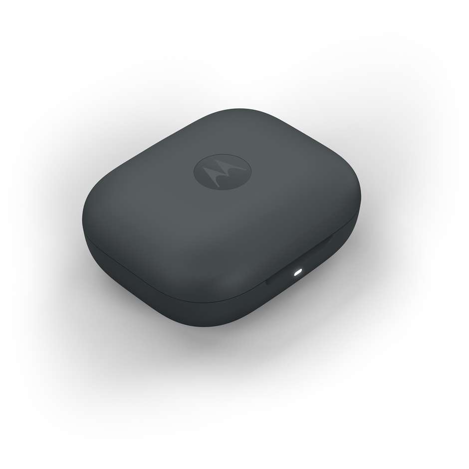 Motorola Moto Buds Auricolari True Wireless con Cancellazione Attiva del Rumore ANC Hi-Res Nero (Starlight Black)