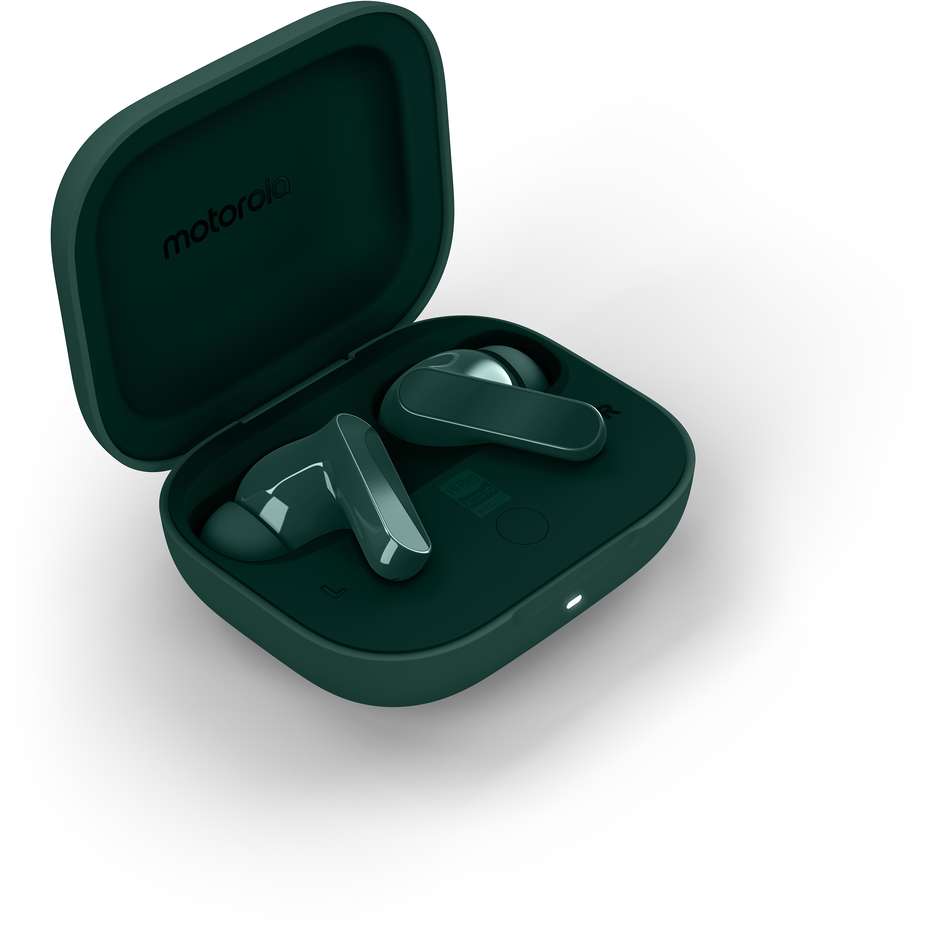 Motorola Moto Buds Bass Auricolari TWS Bluetooth 5.3 Verde