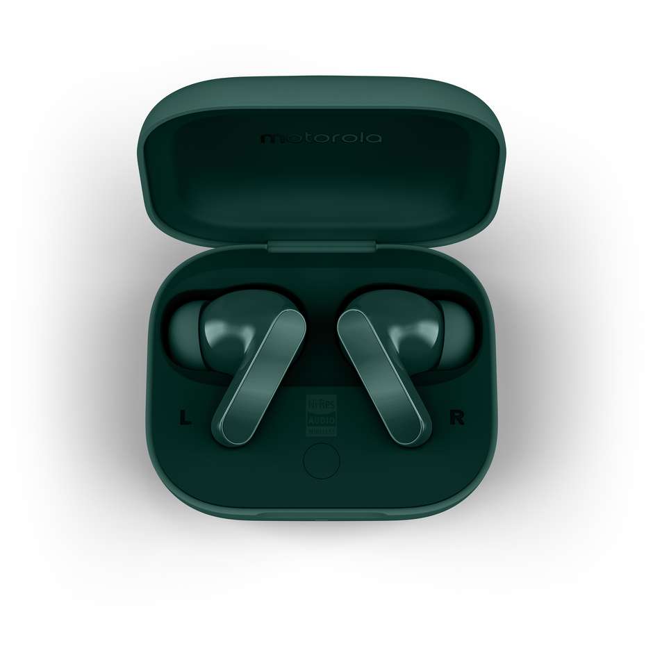 Motorola Moto Buds Bass Auricolari TWS Bluetooth 5.3 Verde
